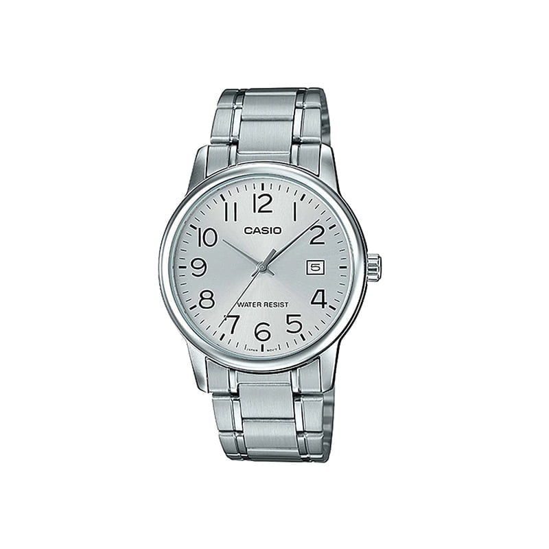 RELÓGIO CASIO FEMININO ANALÓGICO PRATA LTP-V002D-7BUDF - D'lumian