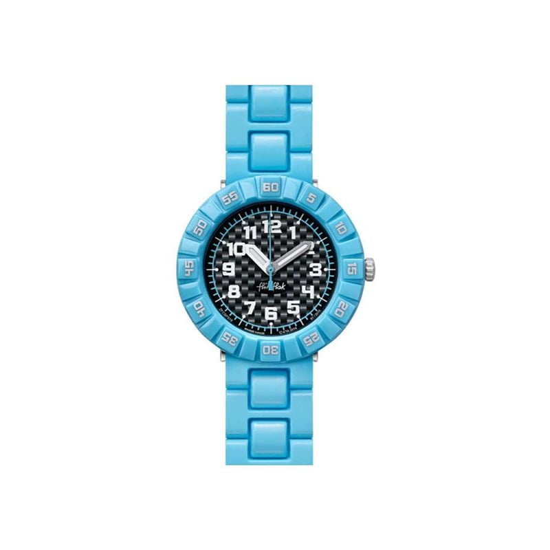 Orologio Da Polso Flik Flak Fizz IN BLUE Per Bambini - Design Oceano Con Numeri Leggibili - Foto 13