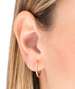 PENDIENTES ARO FINO 16X1,5MM - Imagen 2