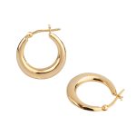 PENDIENTES ANCHOS OVALADOS 23MM