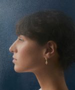 PENDIENTES DROP DOBLE GOTA ORO - Imagen 2