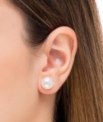 PENDIENTES PERLA CULTIVADA 11MM - Imagen 2