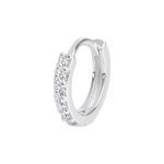 PENDIENTE ARO INDIVIDUAL CON CIRCONITAS