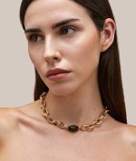 COLLAR CAMILA ESLABONES PIEDRA NATURAL... - Imagen 2